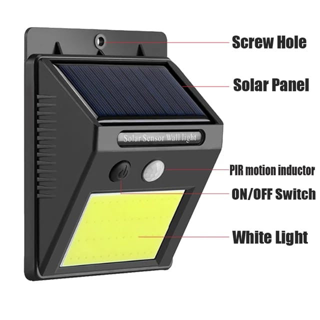 Lampara Luz Solar